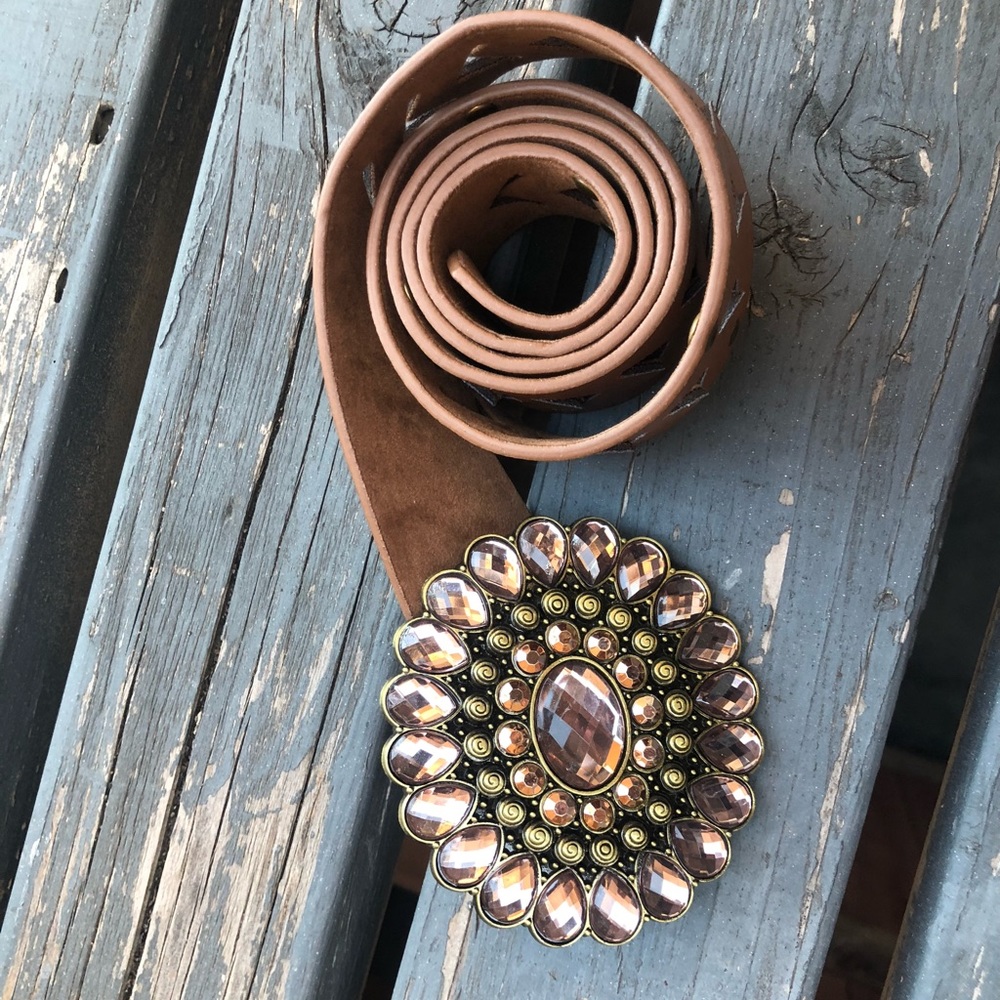 Western Buckled Belt